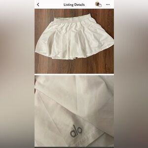 COPY - ALO VARSITY TENNIS SKIRT - XS FAIR COND